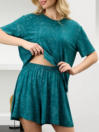 Женские костюм Миэла-3 / изумрудный