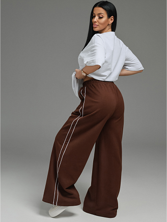 Женские брюки Дуэт / Коричневый
