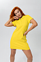 Женское платье поло14413/1 / желтый