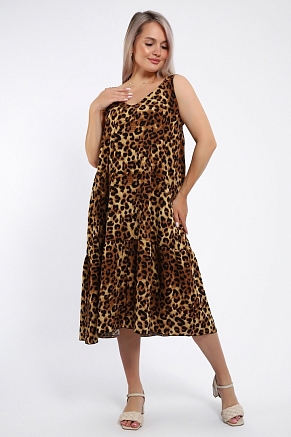 Женский сарафан Саванна 740 / Леопард