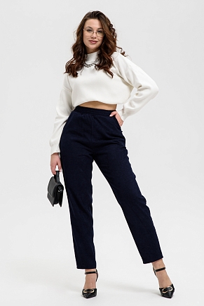 Женские брюки 32809 / темно-синий