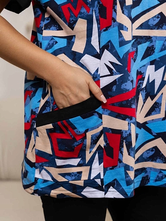 Женский костюм мод.557/13 / Красный