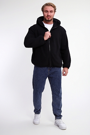 Мужское худи 36992 / черный