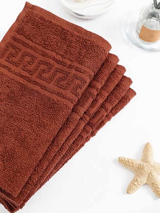 Полотенце махровое г/к Узбекистан 380 гр/м2 / 905-шоколадный