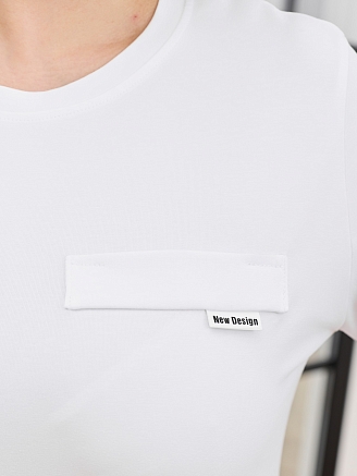 Женская футболка Искра-2 / белый