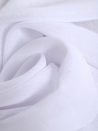 Тюль под лен арт. TPL / Белый
