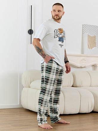 Мужской костюм Мишель-6 КП-168 / зелёный