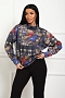 Женский джемпер 20689 / синий