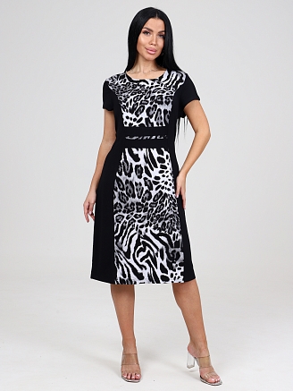 Женское платье Грация ПлВ-210 / Снежный барс