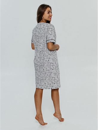 Женская туника Анфиса / Игривые кошки