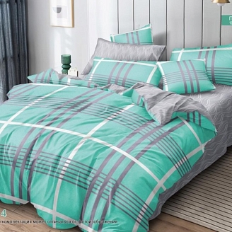 Постельное белье поплин набивной / В ассортименте