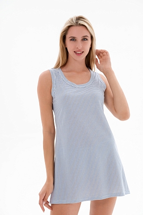 Женская сорочка Машенька / Голубой