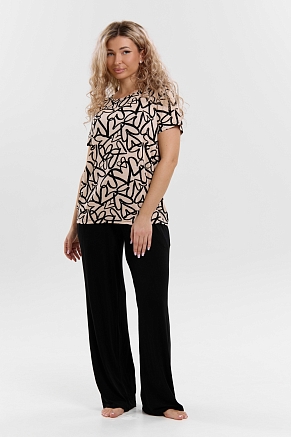 Женский костюм 36996 / молочный