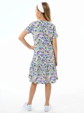 Детское платье "Лето" / Яркие цветы