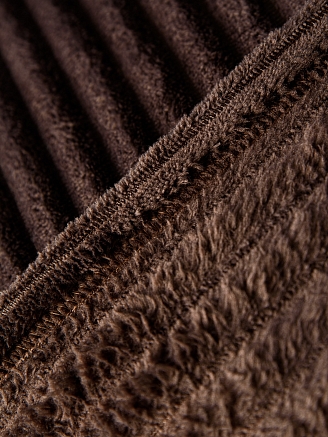 Плед велсофт / Шоколад