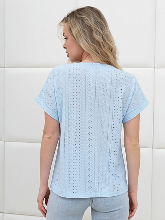 Женская блузка Дис БЛ-043 / голубой