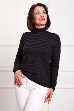Женская водолазка 88157 / черный