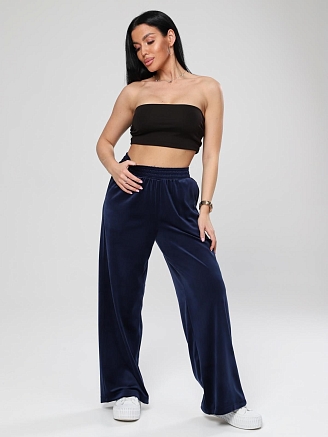 Женские брюки Марлена макси / синий