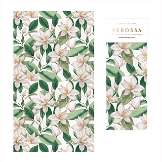 Полотенце вафельное "Verossa" / Магнолия