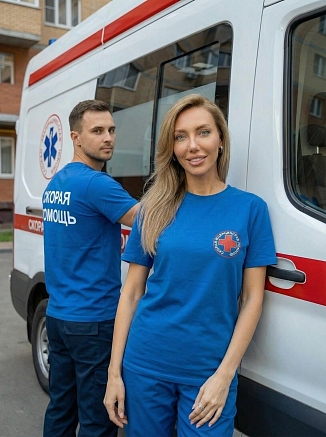 Футболка Скорая помощь М-204-24