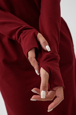 Платье женское 14441 / винный