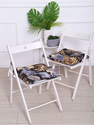 Подушка на стул / Золотые Джунгли