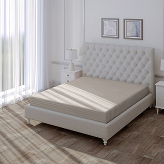 Простыня "Волшебная Ночь" на резинке / Coffee cream