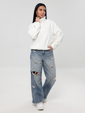 Женская толстовка М-216 / молочный