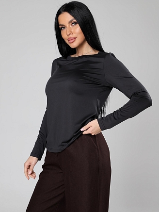 Женский лонгслив Энкар / антрацит