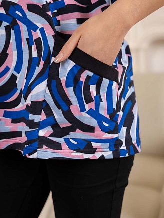 Женский костюм мод.557/16 / Синий