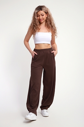 Женские брюки 29027 (рост 158-164) / коричневый