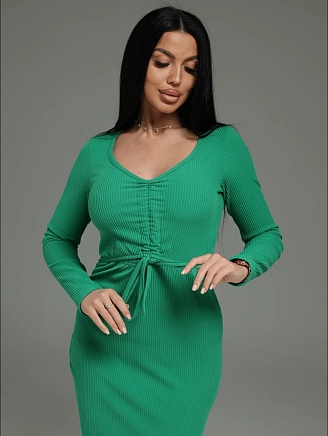 Женское платье Крис / Зеленый