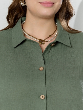 Женское платье Вуаль-5 / хаки