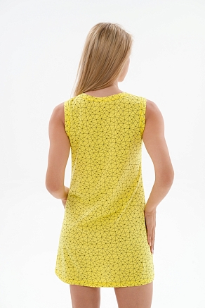 Женская сорочка Машенька / Лимонный