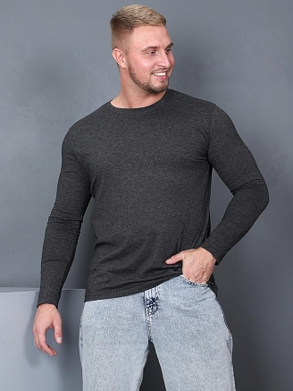 Мужской лонгслив Рейнир / антрацитовый