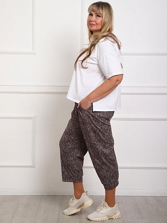 Женские бриджи Румпель / коричневый