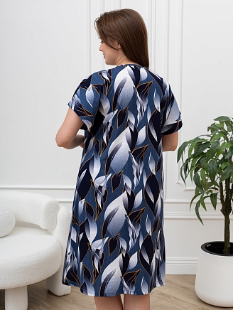 Женский халат Хомли / индиго