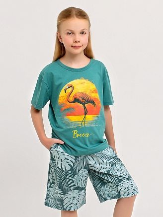 Костюм детский "Breeze" арт. дк321зб / Зелёно-Голубой