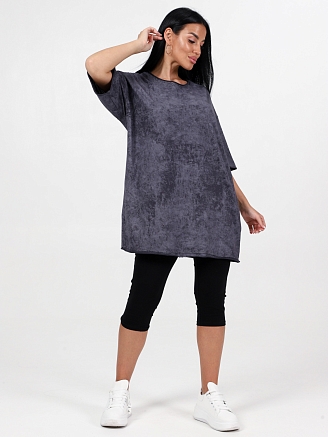 Женская футболка М-104 / темно-серый