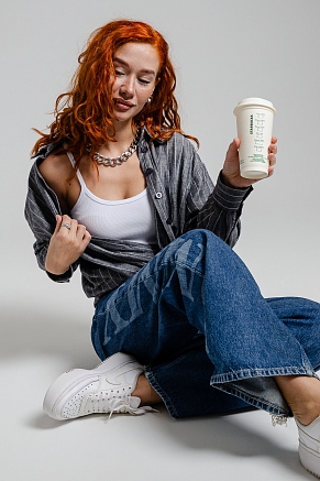 Женская майка 14437/1 / белый