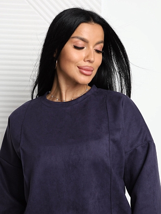 Женский костюм мод.2125/1 / Синий