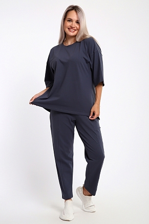 Женский костюм 653 / Серый