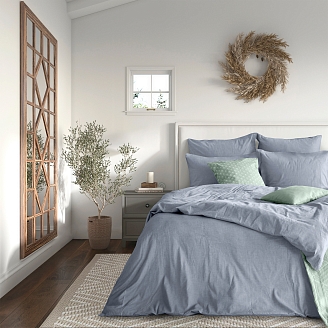 Пододеяльник "Absolut" 180/215 / Indigo