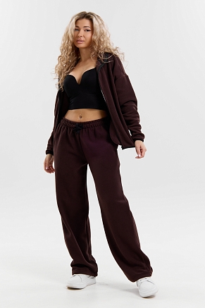 Женский костюм с брюками 36994 / шоколад