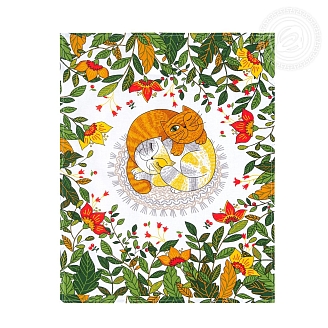 Набор полотенец рогожка / Мурлыка