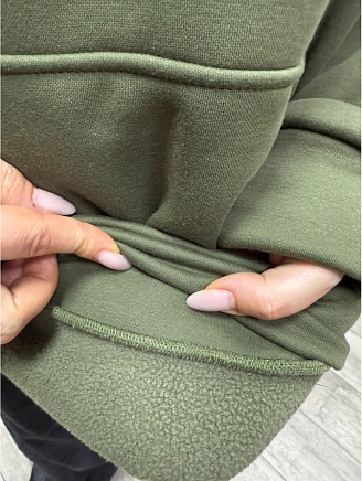 Женское худи Альфа / Хаки