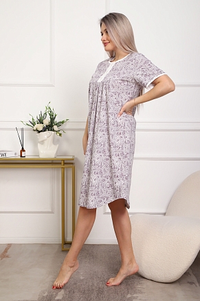 Женская сорочка 18063 / какао