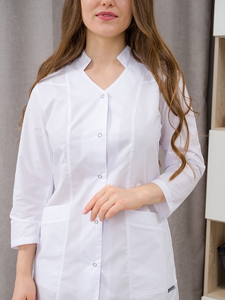 Халат медицинский женский М-073 Тиси