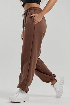 Женские брюки 36981 / коричневый