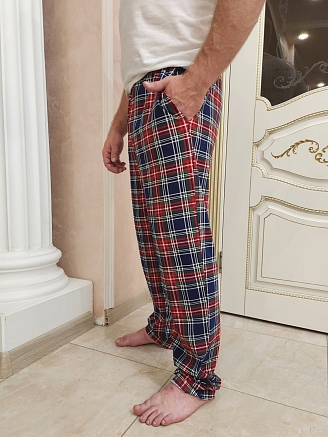 Мужские брюки БК-1439 / Шотландка